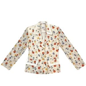 Agility Silk Button Down Blazer